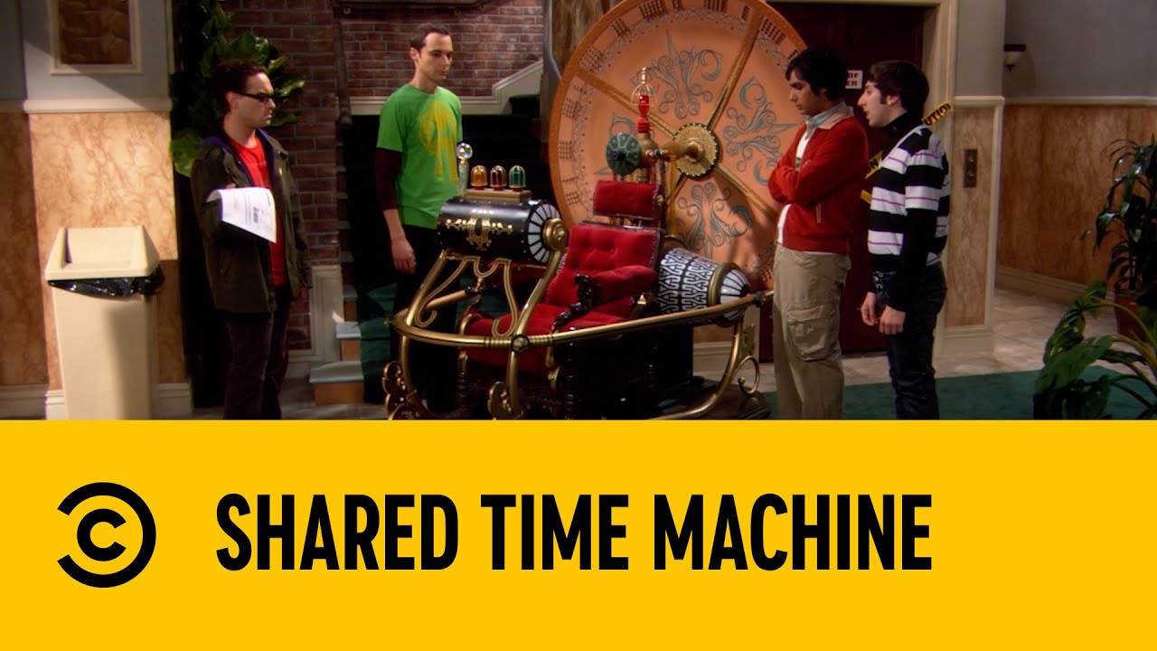 Shared Time Machine | The Big Bang Theory | Comedy Central Africa