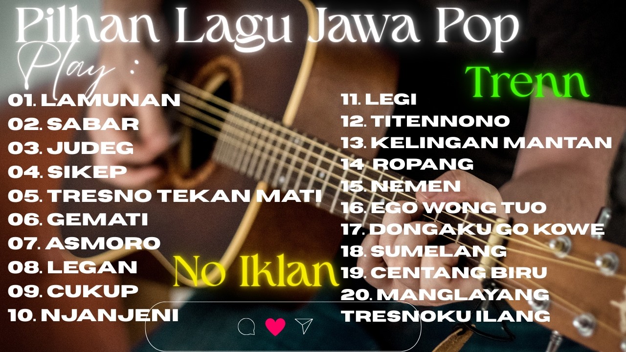 Pilihan Musik Pop Jawa Trending | LAGU Jawa Pop Populer | Lagu Santai Teman Kerja