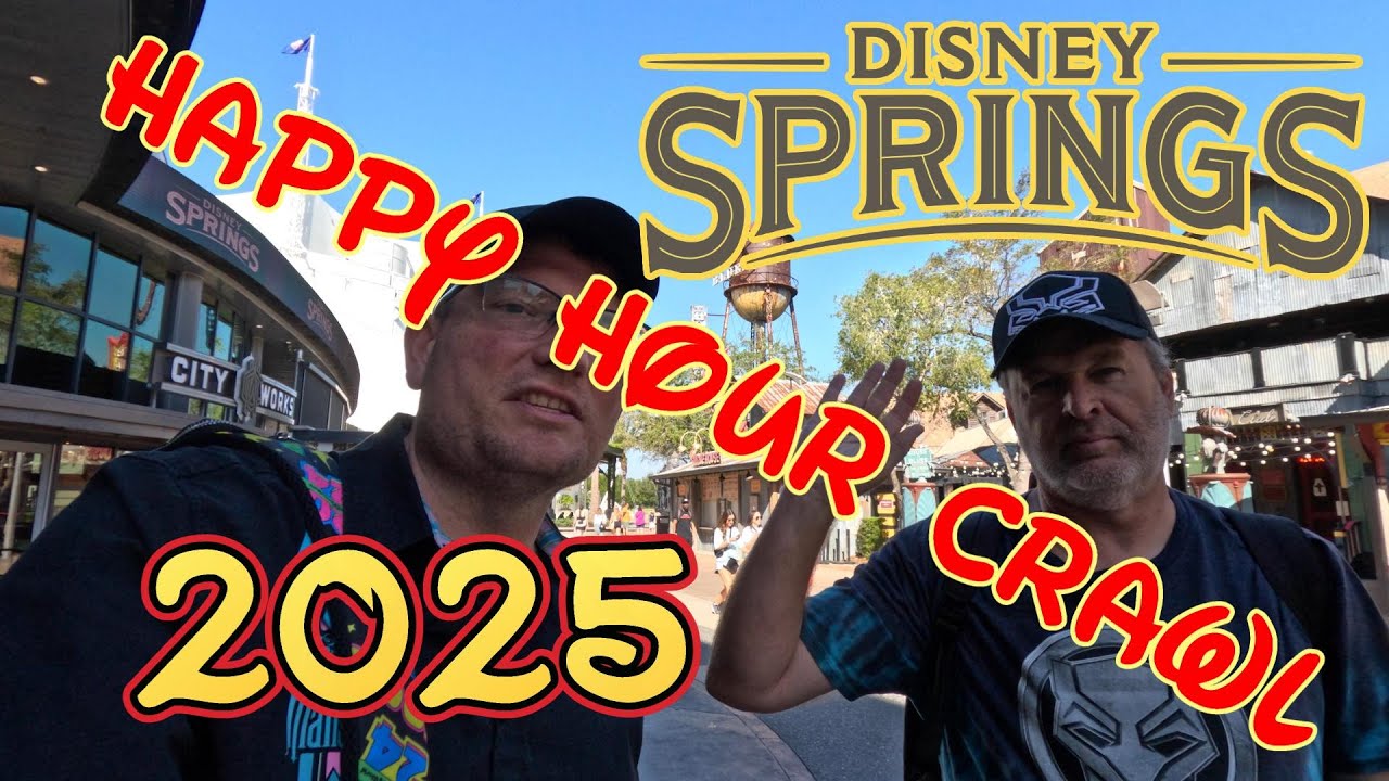 Happy Hour Crawl at Disney Springs 2025 | Best Happy Hour Deals & Discounts