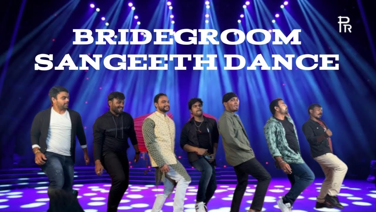 Sangeet Dance Performance by Bridegroom’s Squad😎2023 || Telugu hit songs ||Sangeet || Telugu Mashup