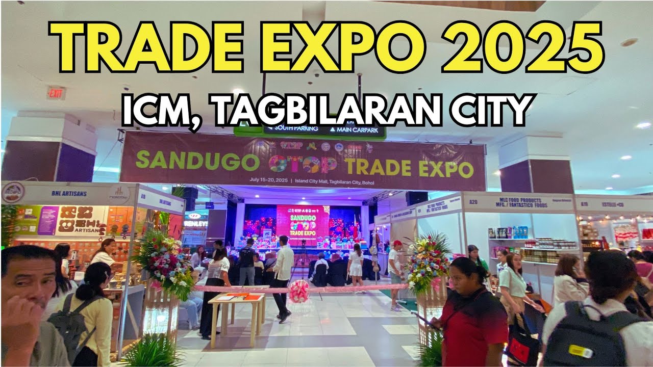 Sandugo OTOP Trade Expo 2025 Opens in Bohol | Showcasing Filipino Pride & Local Innovations 🇵🇭