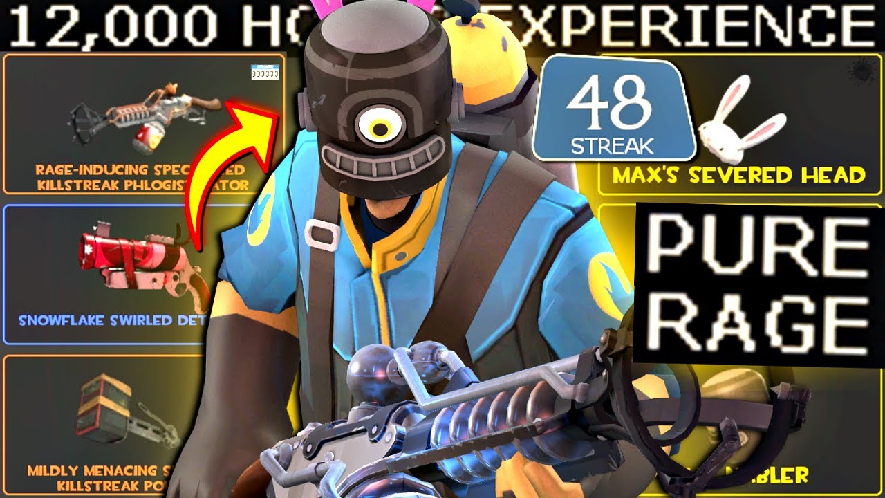 THE VAC PHLOG RAGE🔸TF2 Pyro Gameplay