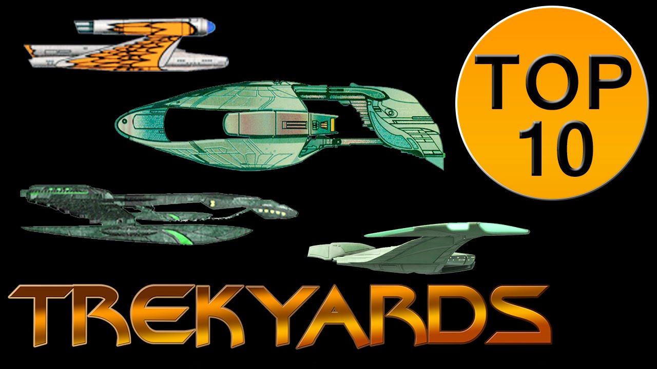 Trekyards Top 10 - Romulan Ships (canon)