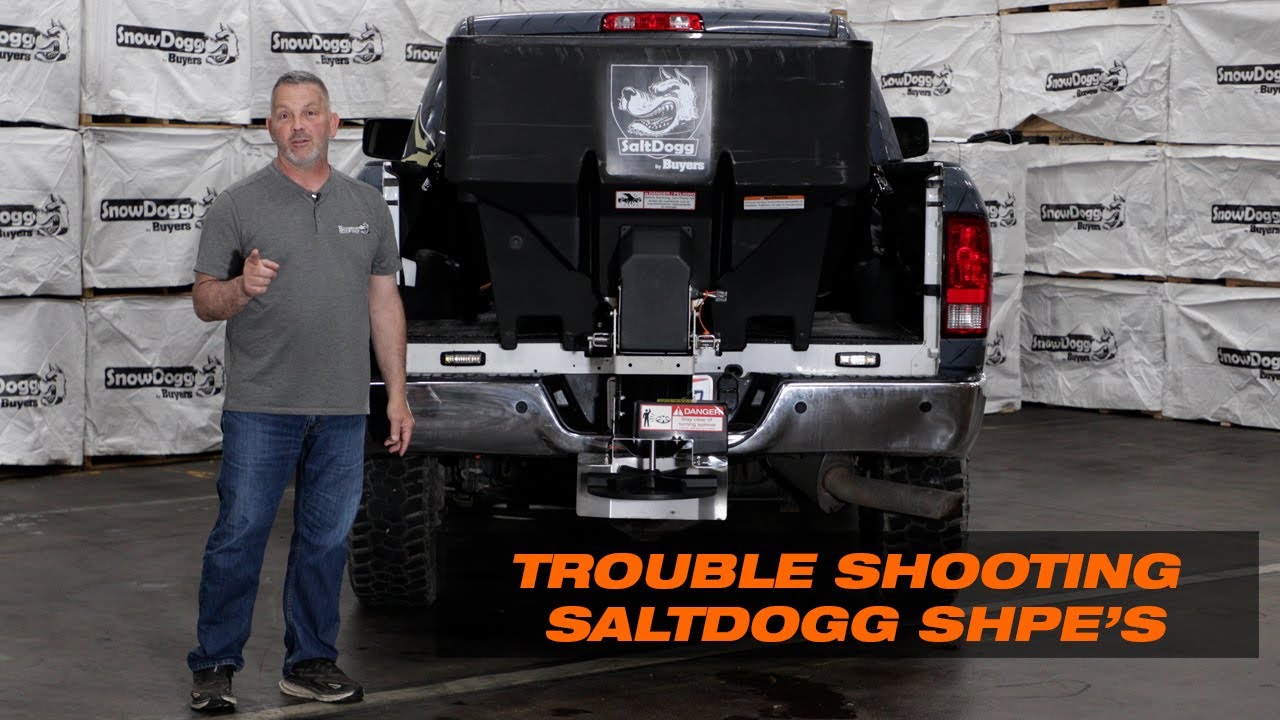 Trouble Shooting SaltDogg SHPE Spreaders