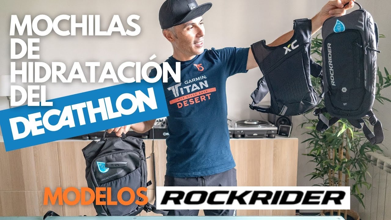 Mochila hidratación DECATHLON | 4 bolsas de menos de 40€
