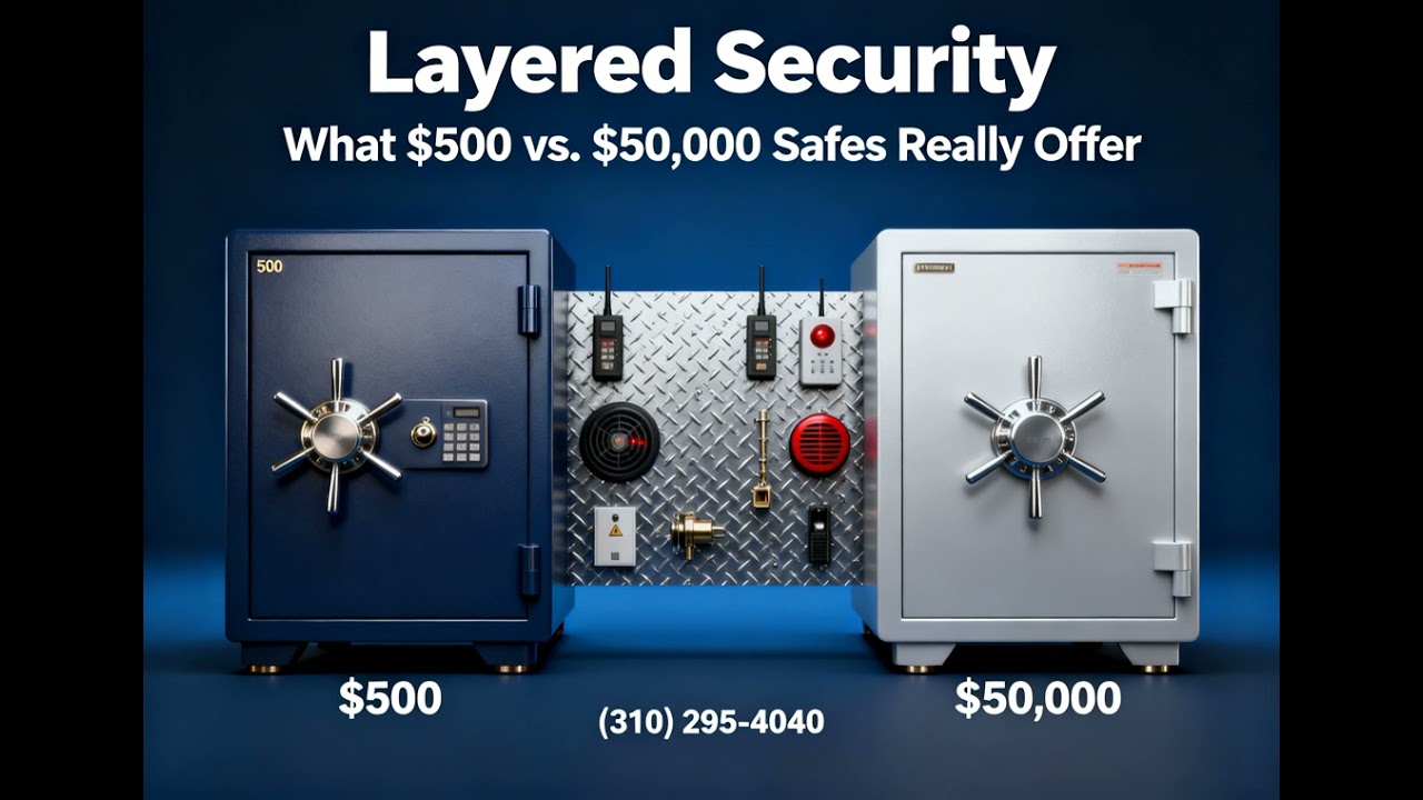 $500 vs. $50,000 Safes: What Are You Really Paying For?