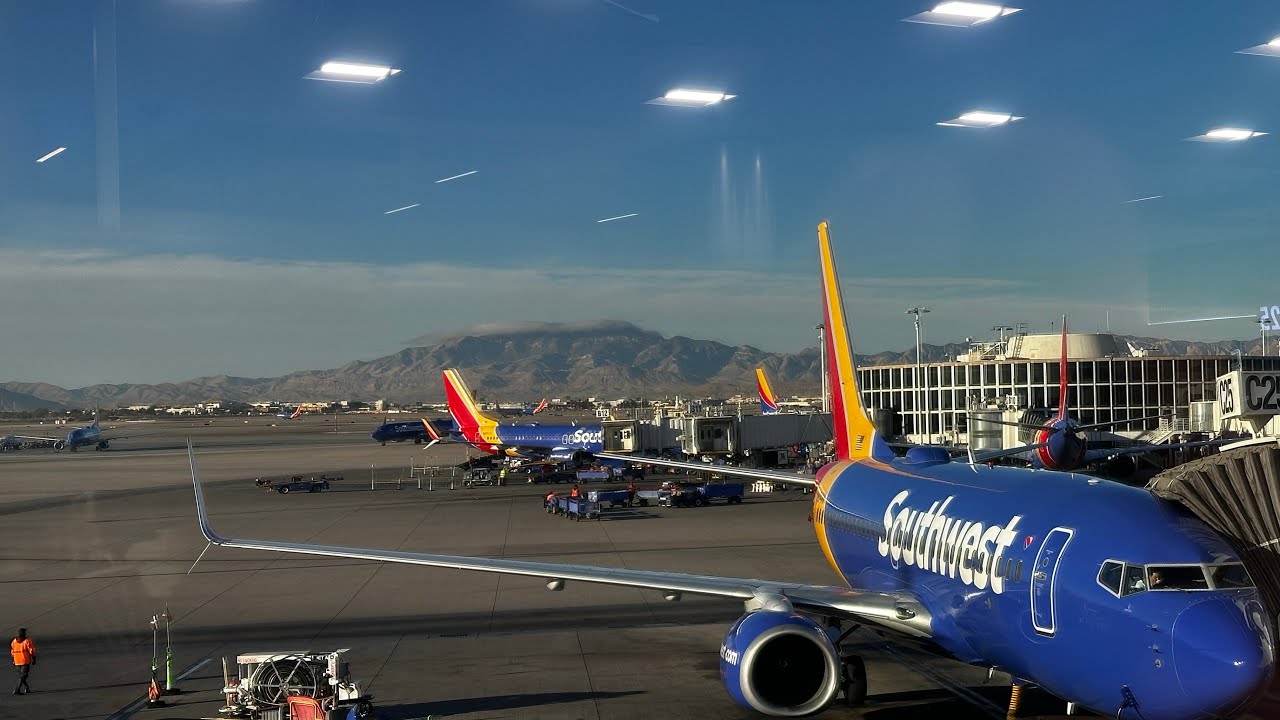 Full flight: Morning flight from LAS-SFO