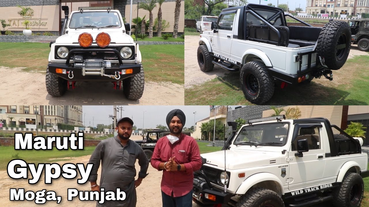 Maruti Gypsy King | Metal Hardtop | 4X4 | MT Tyre | Uplift | Petrol Engine | Moga | Punjab.