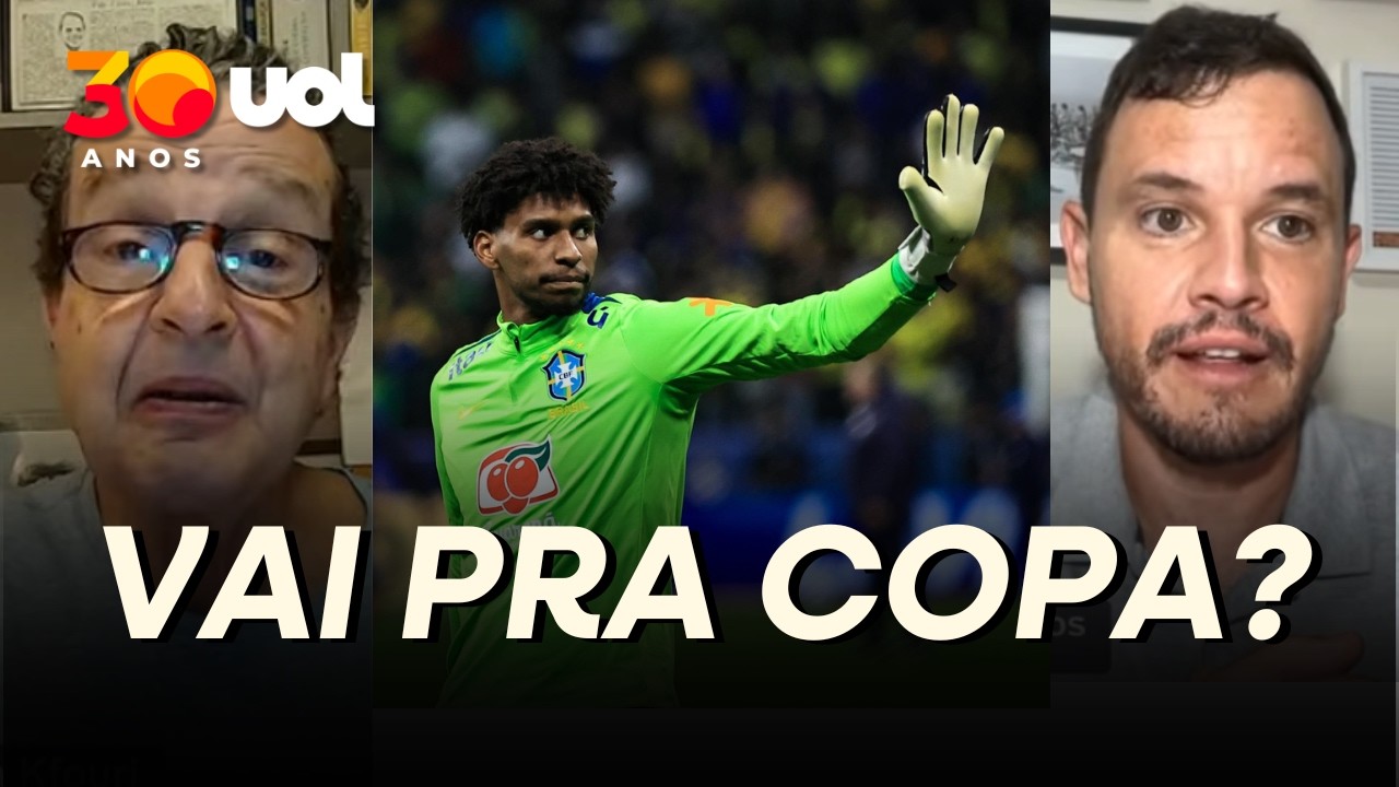 HUGO SOUZA DEVERIA SER O TERCEIRO GOLEIRO DO BRASIL NA COPA? COLUNISTAS DEBATEM OPÇÕES DE ANCELOTTI!