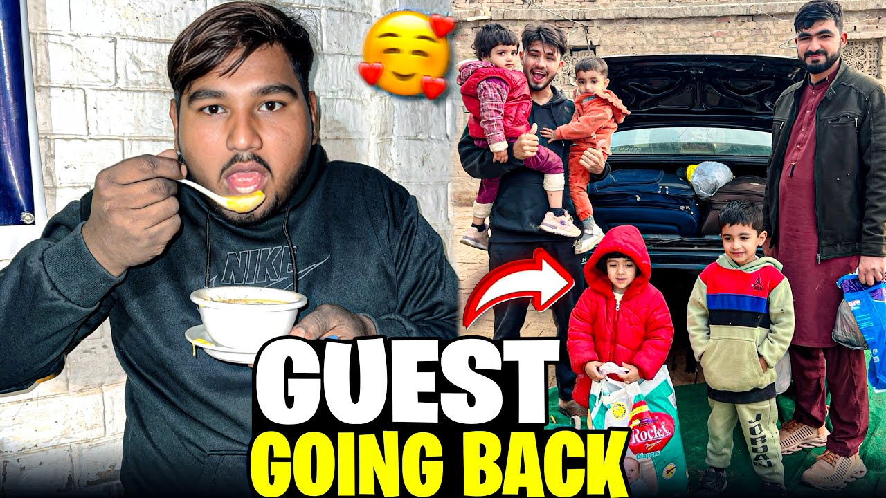 Sab Mehman Wapas 😢 | Mamo Wale Chalay Gaye | Mota Ne Dil Jeet Liya Treat Se 