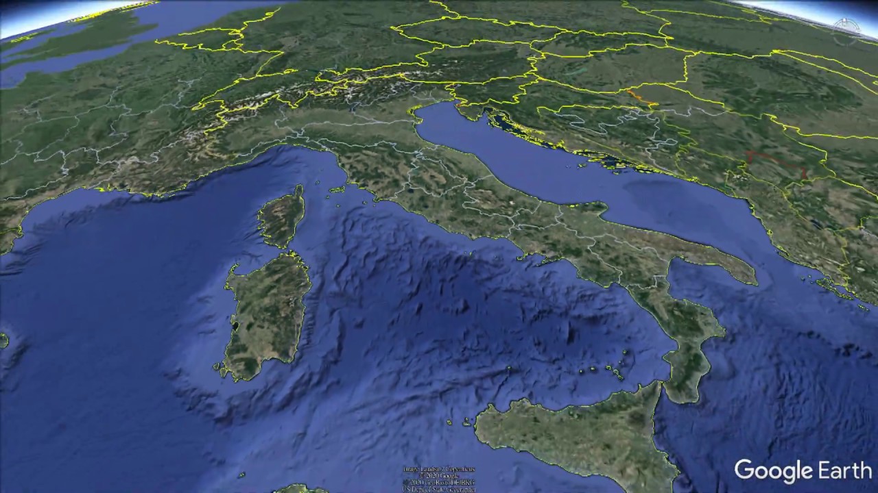 Italy From Above Google Earth