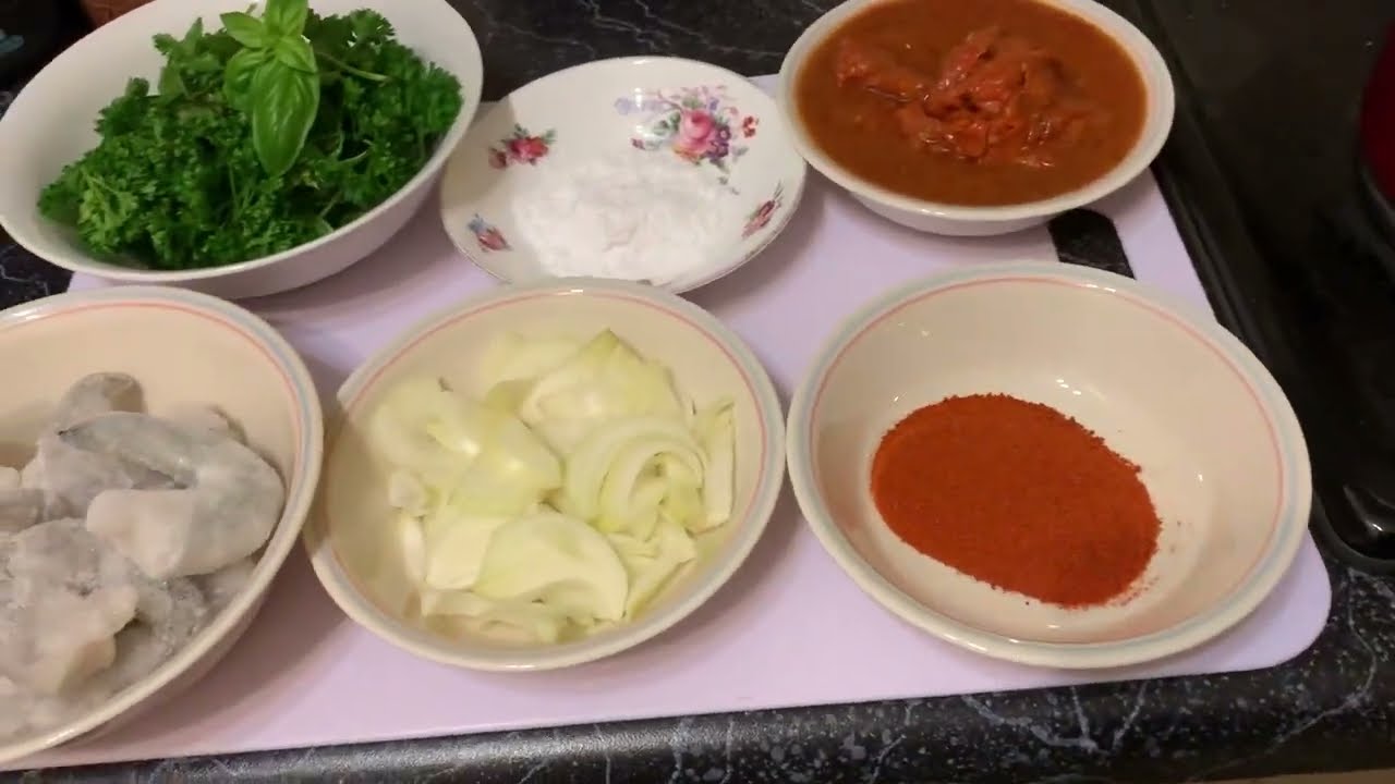 Sambal Prawn and Egg Noodles