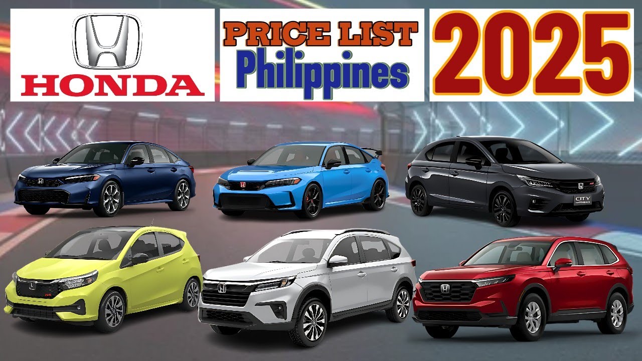 Honda Cars  Price List in Philippines 2025