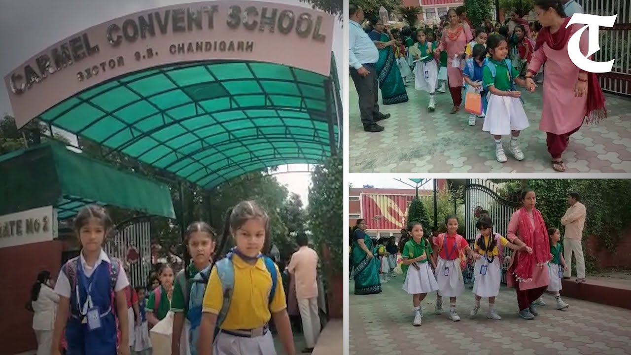 Chandigarh’s Carmel Convent School reopens after tree falling incident on July 8; parents still wary
