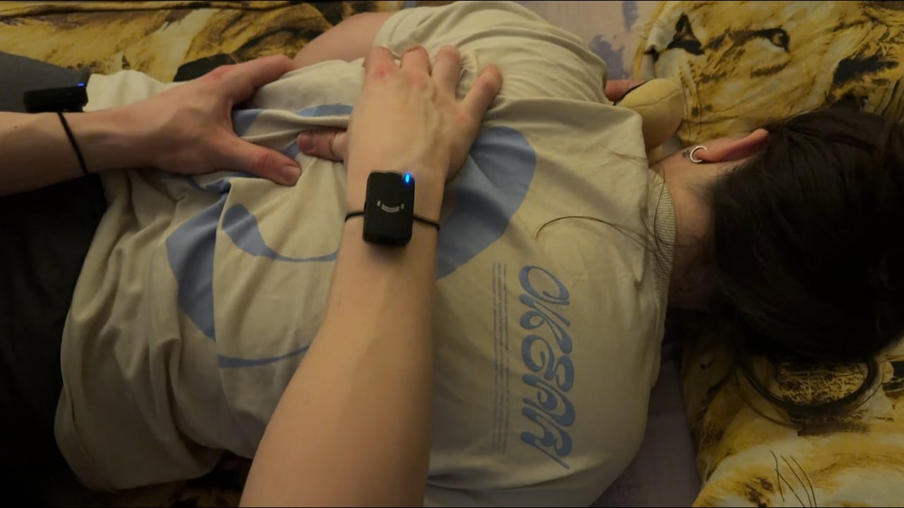 ASMR Fast and Hard Back Massage