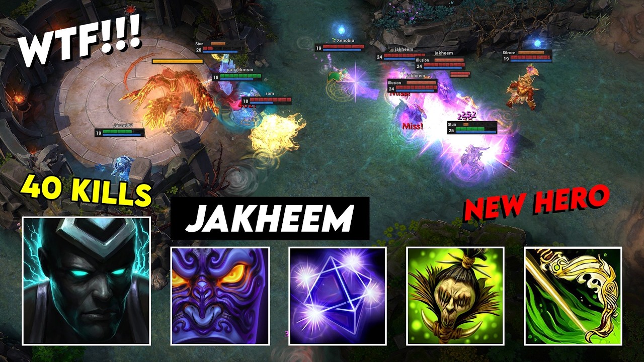 HON Reborn Shadowblade - jakheem 40 Kills