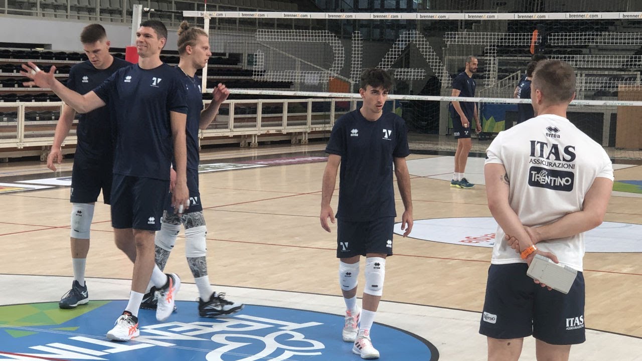 💪 AL LAVORO! | Il primo allenamento con Trentino Volley per Laurenzano