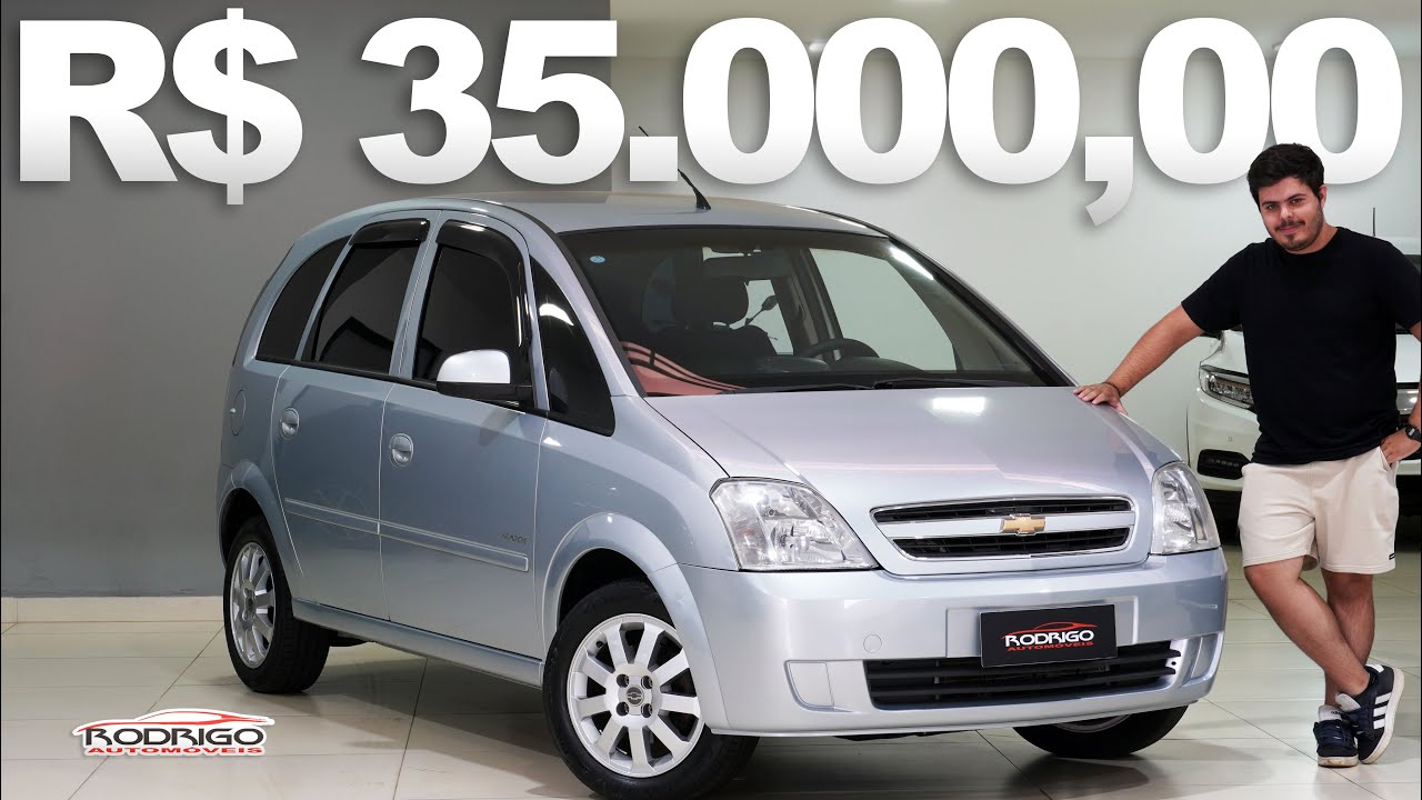 MERIVA MAXX 2010 MUITO NOVA à venda na Rodrigo! CARRO BOM E BARATO para comprar de OLHOS FECHADOS!