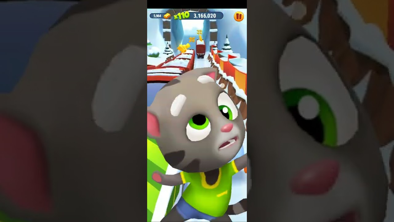 Talking Tom gold run Failed Funny Episode 4