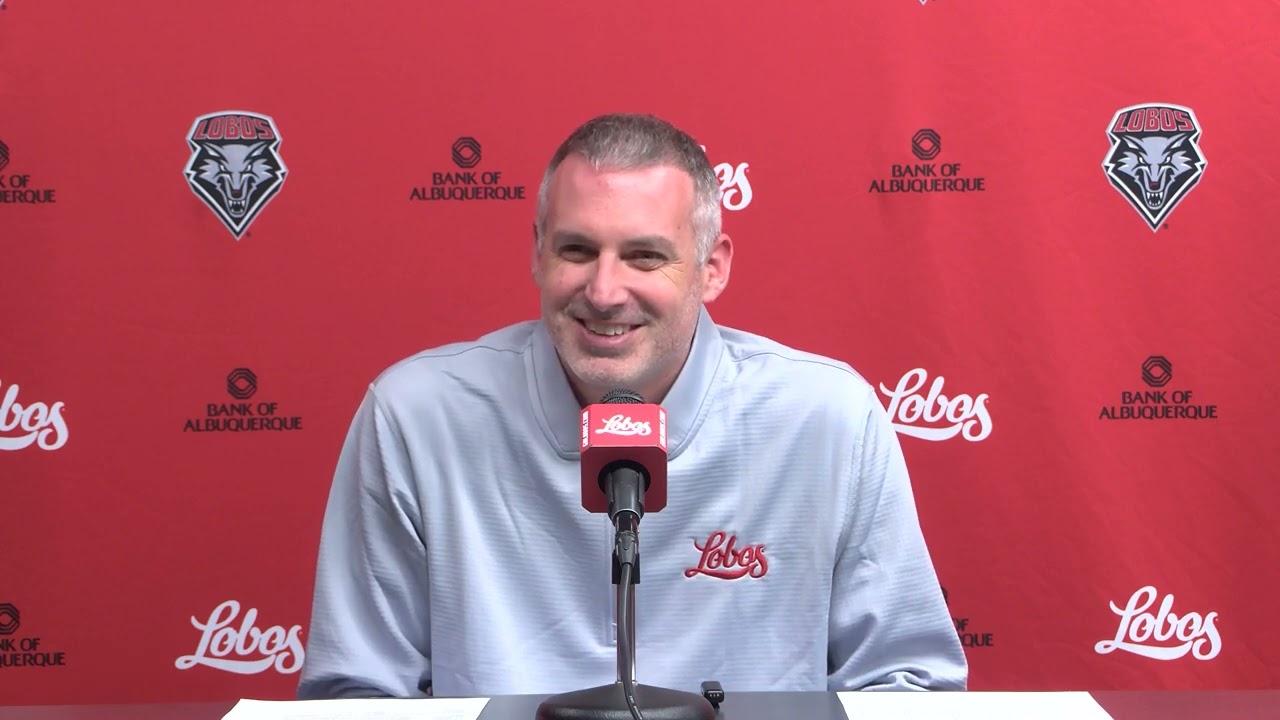 Lobo MBB vs. Air Force Postgame: Eric Olen (2/17/26)