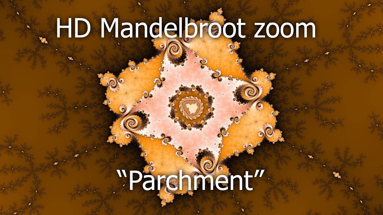 HD Mandelbrot zoom | Parchment