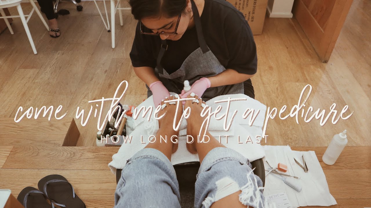 Come with me to Olive&June (popular LA salon) - how long did it last?