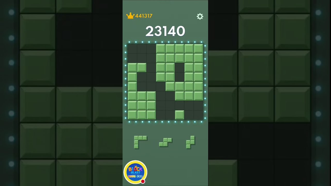 Block blast classic mode high #blockblast