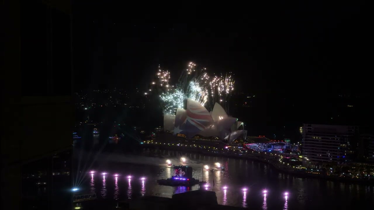 Australia Day 2026 Fireworks (Finale) 🇦🇺🎆🎇🦘🐨🎉 Viewing from Shangri-La Sydney