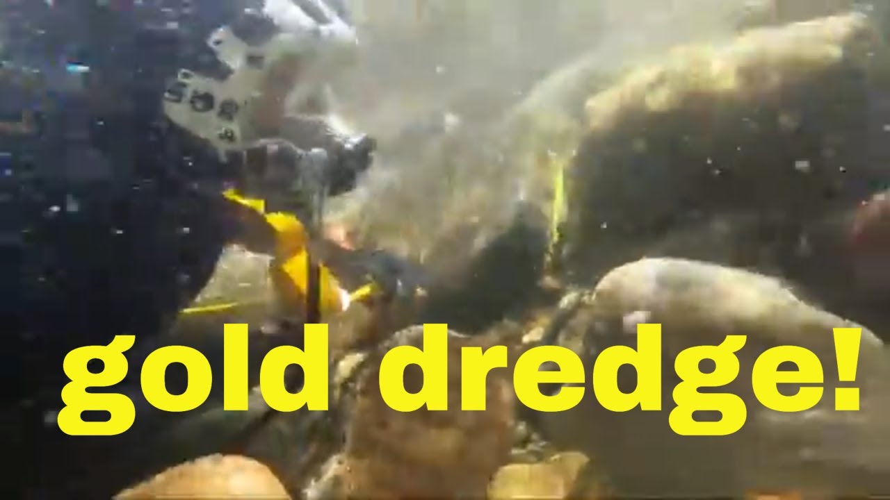 How to dredge for gold on clay layer