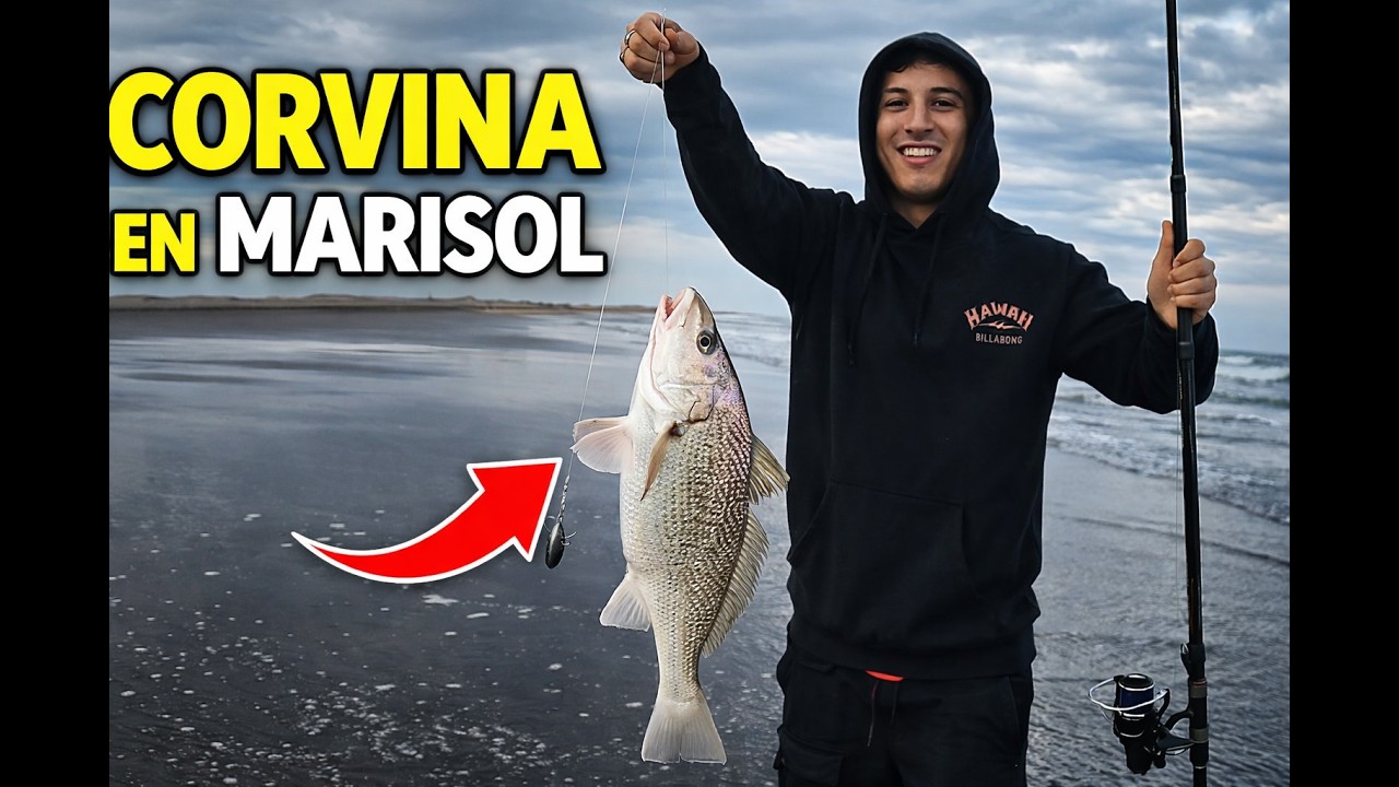 PESCAMOS CORVINAS en MARISOL 🎣 | Acampe, Asado y Concurso de Pesca