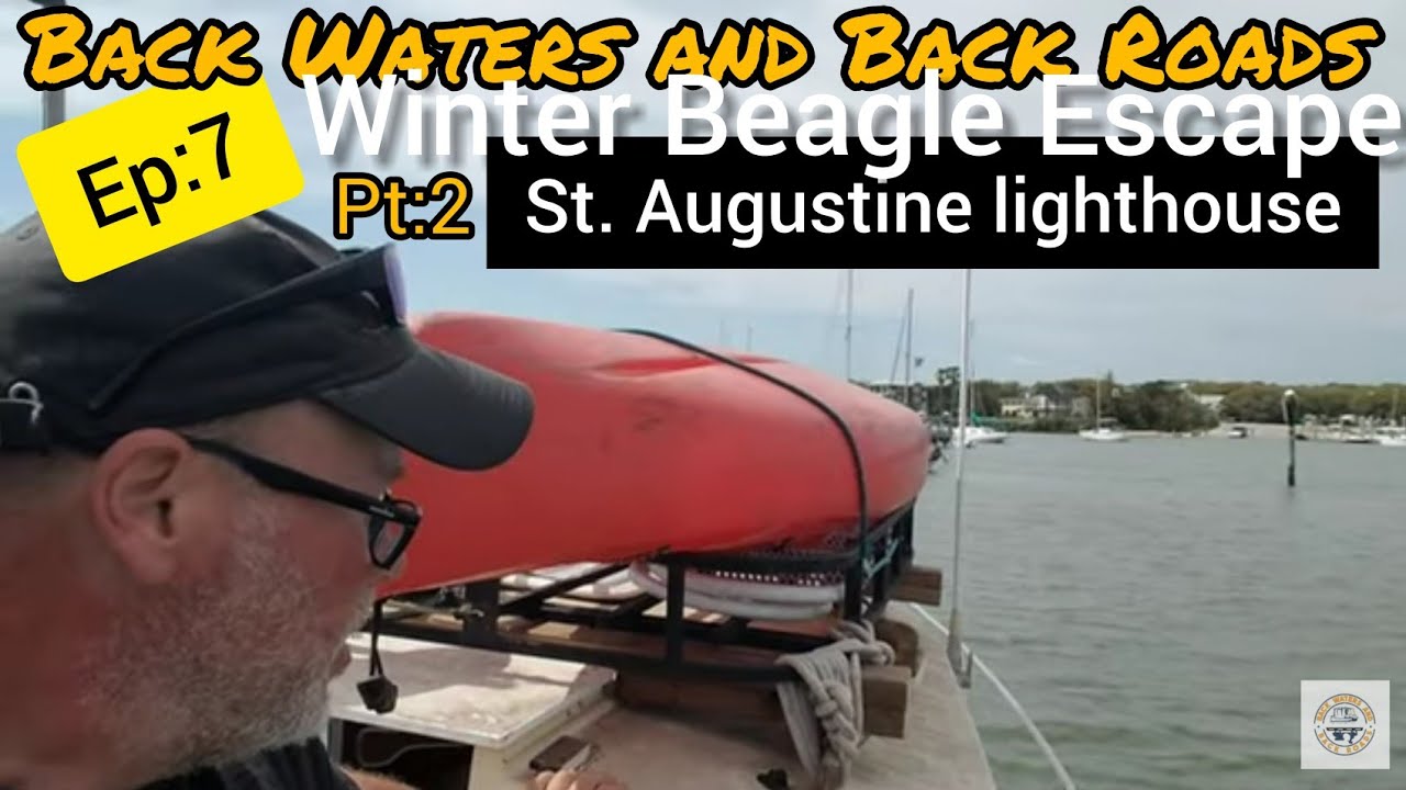 Ep:7 Winter Beagle Escape | Mission to St. Augustine Lighthouse