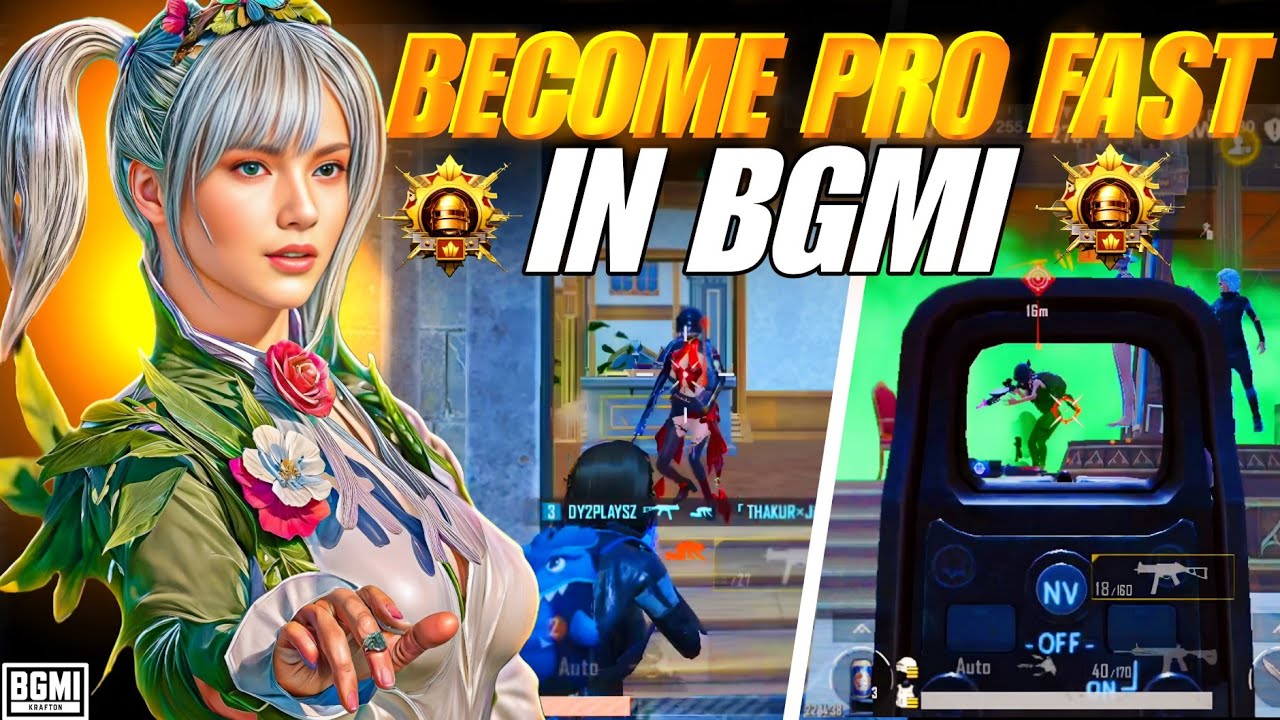From Noob to PRO Fast! 🔥 | Secret BGMI Tips You Must Know ! #bgmi #bgmitipsandtricks #1vs4 