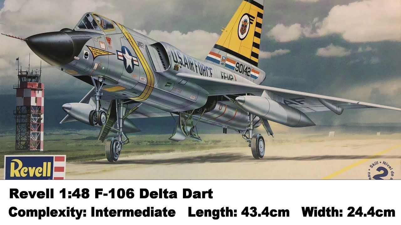 Revell 1:48 F-106 Delta Dart Kit Review