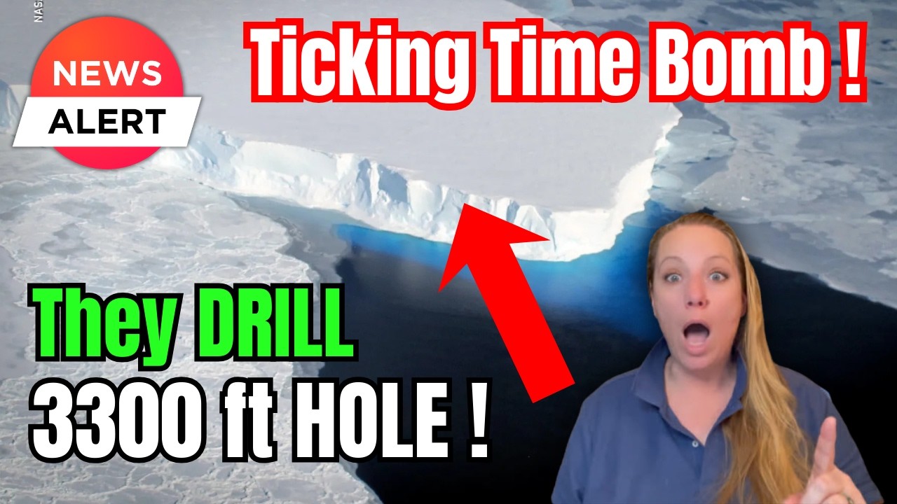 They Found HIDDEN STRUCTURES below THE DOOMSDAY GLACIER in Antarctica ! Thwaites Glacier Mystery !