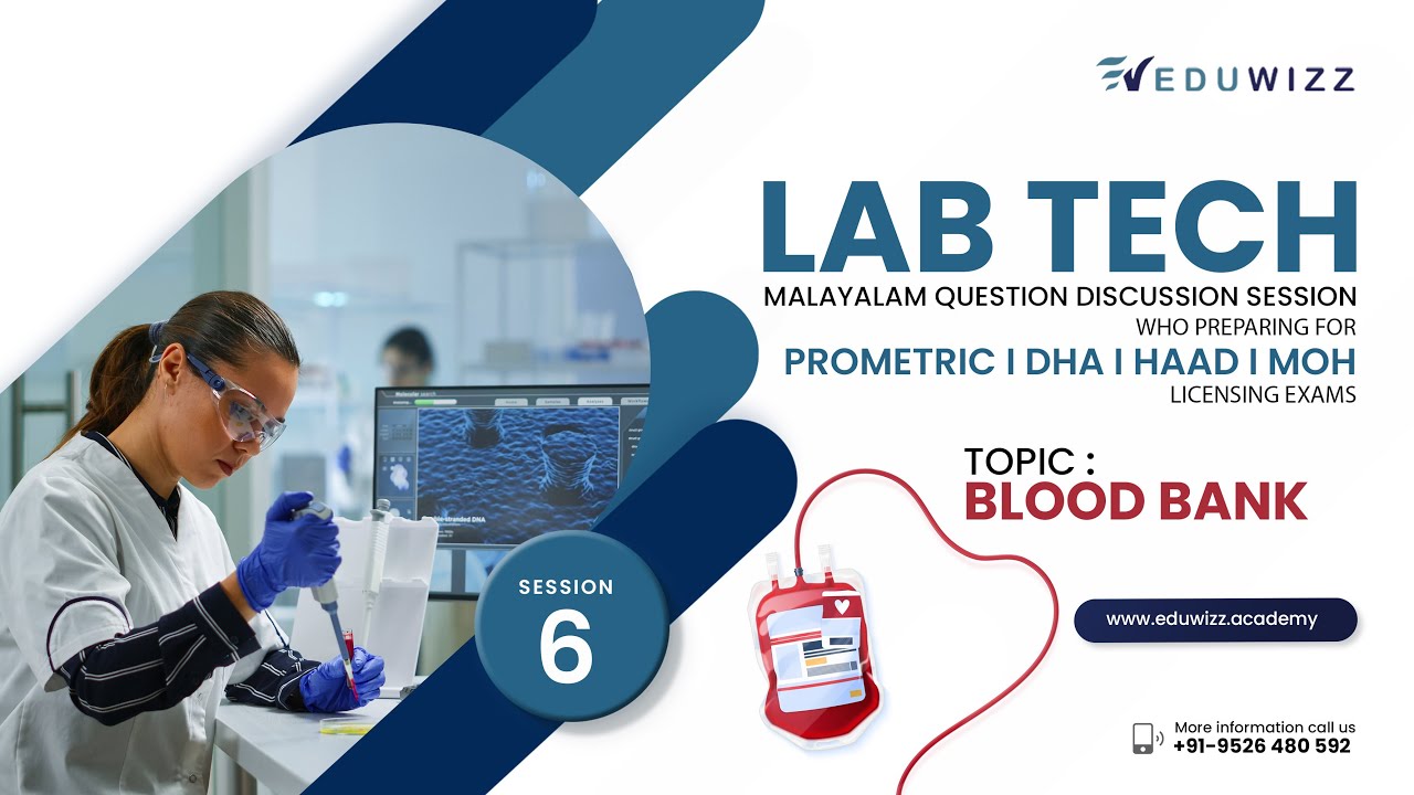BLOOD BANK QUESTION DISCUSSION SESSIONS FOR PROMETRIC | DHA | HAAD | MOH LICENSING EXAMS