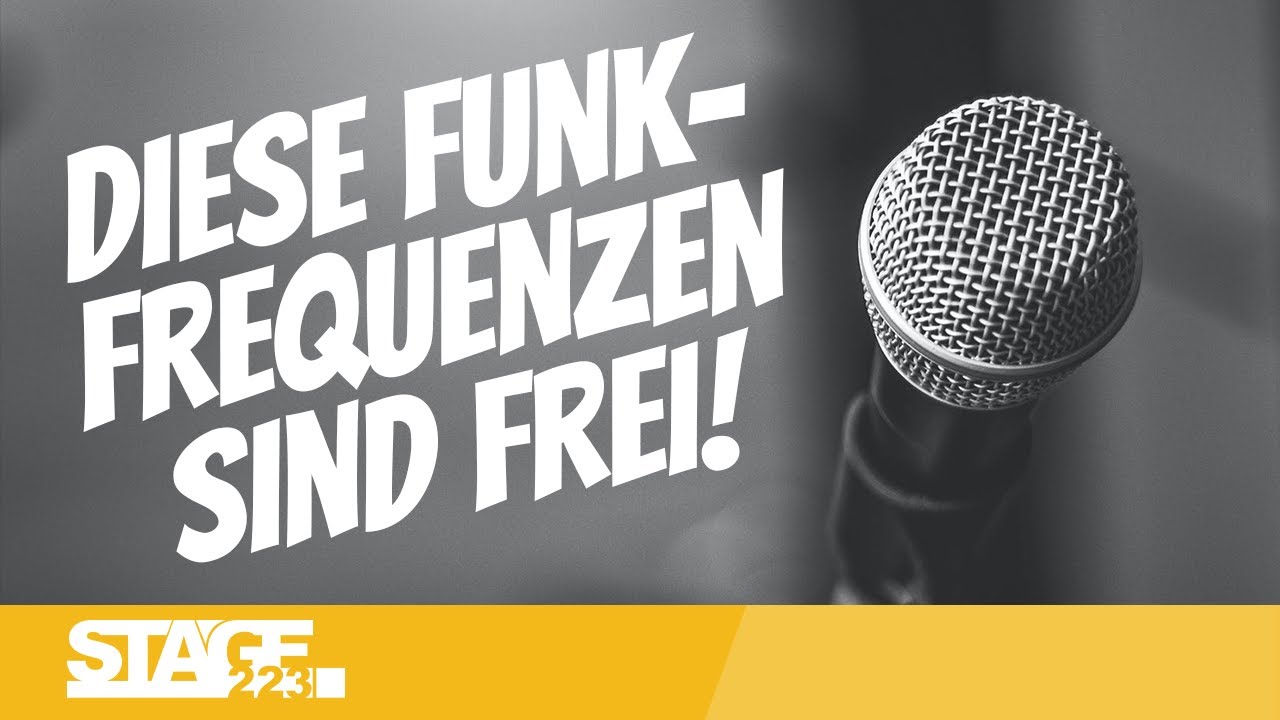 Funkfrequenzen  | Keine Gebühren mehr für viele Funkfrequenzen | stage.flash