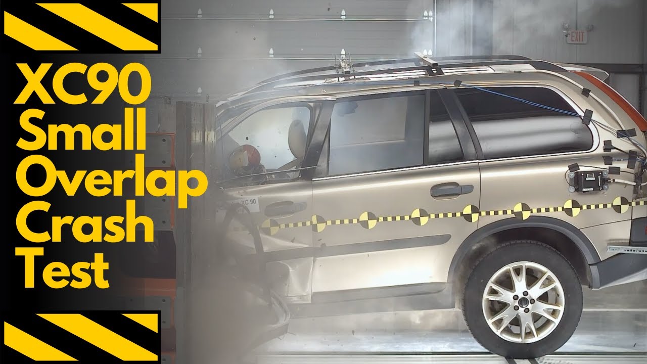 2004 Volvo XC90 Driver-side Small Overlap Crash Test TR5049