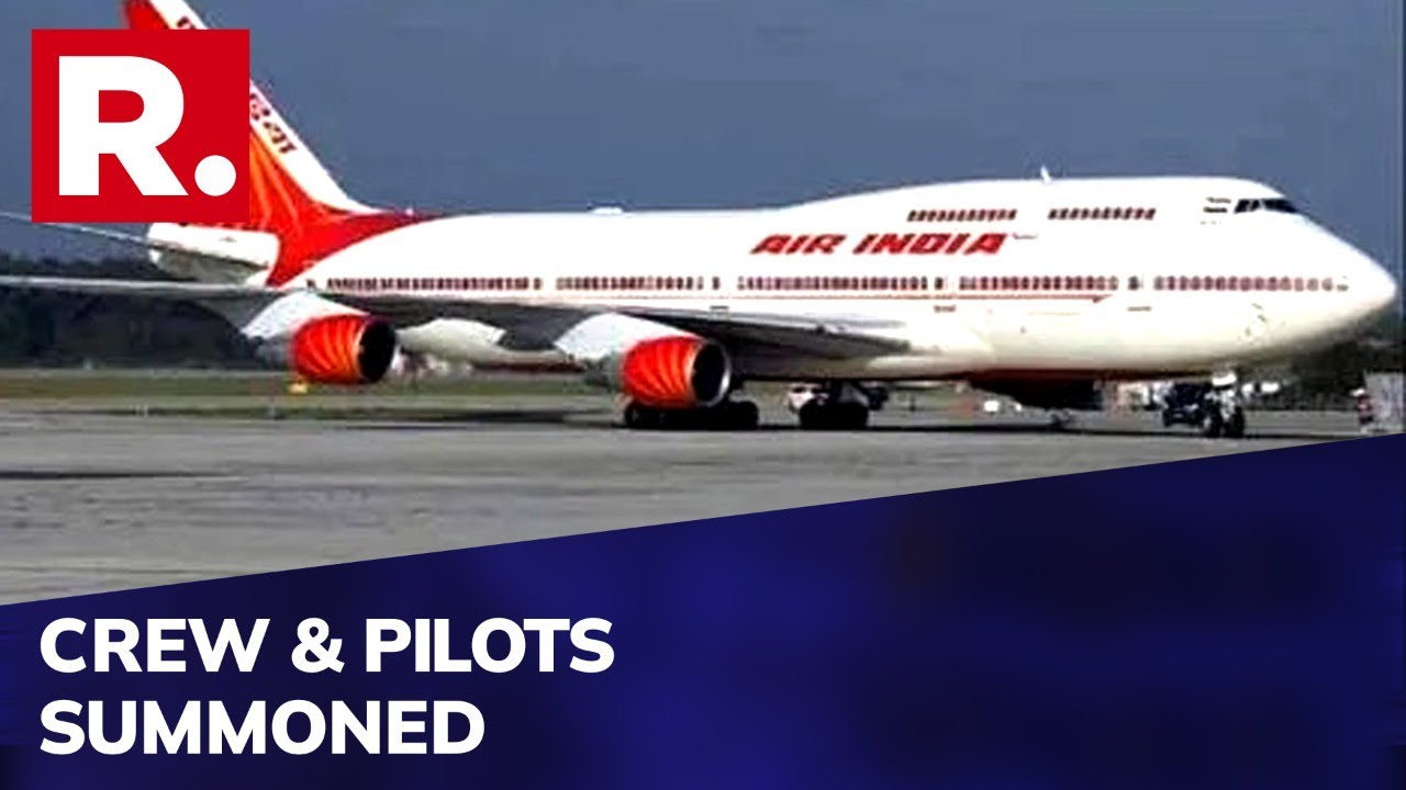 Outrage Over Air India Drunk Man Urinating On Woman Horror, Crew & Pilots Asked To Appear Today