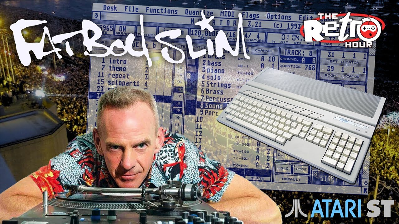 Fatboy Slim Is Still Using an Atari ST in 2026 (And It’s in the Charts)