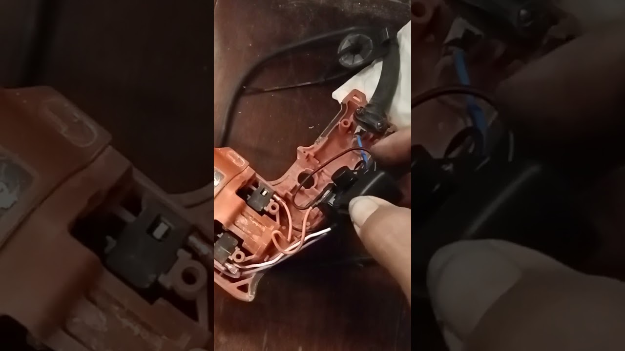 Cara memasang saklar bor dril maktec MT817 