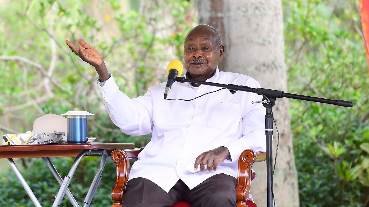 MUSEVENI - MARRYING COUSINS IS A TABOO HERE  BUT SOME PEOPLE IN WESTERN SOCIETIES DO IT.