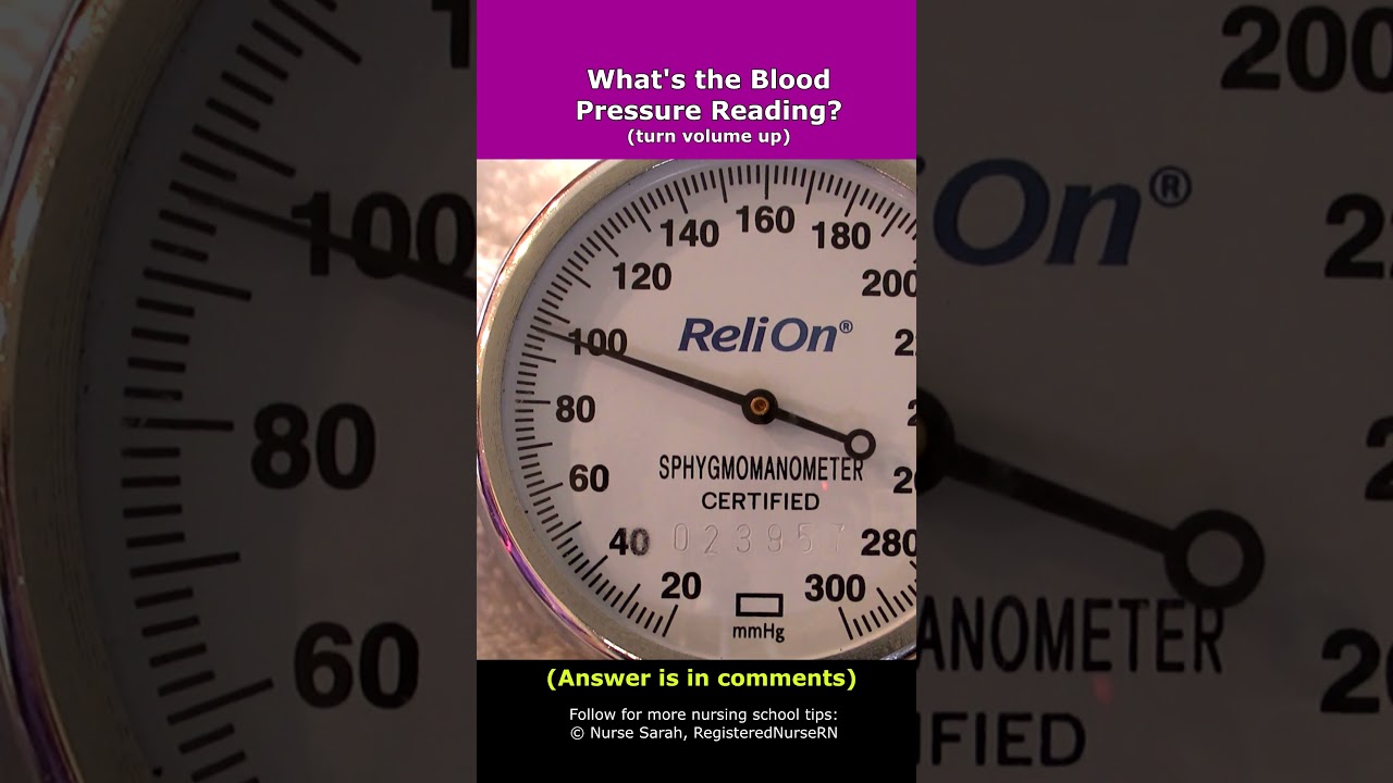 Sphygmomanometer Practice Reading for Blood Pressure Korotkoff Systolic and Diastolic Sounds