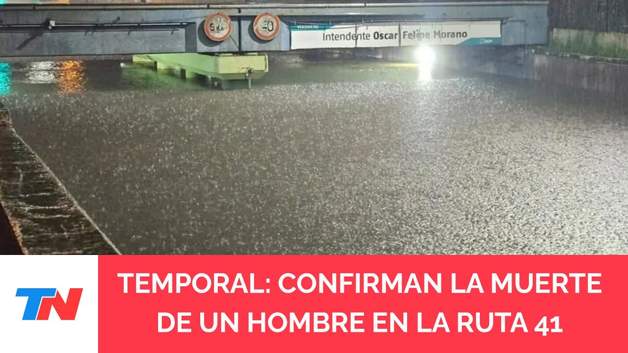 INUNDACIONES EN BUENOS AIRES: confirman la muerte de un hombre que había desaparecido en la ruta 41