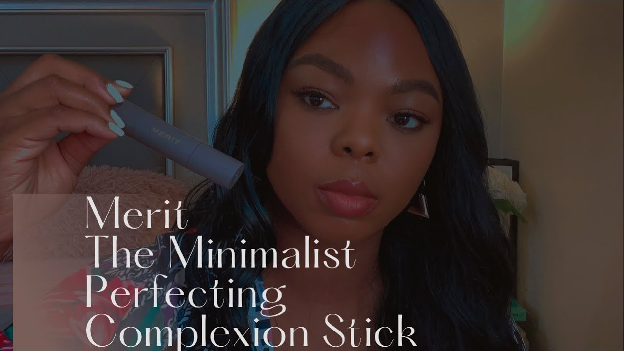 New ! Merit |The Minimalist Perfecting Complexion Foundation and Concealer Stick