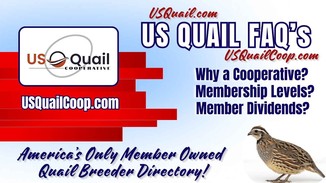From The Founder   US Quail Cooperative
