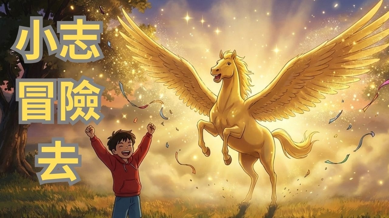 【金色飛馬來拜年】新年必讀兒童故事①｜分享愛和溫暖💖💛｜親子睡前故事