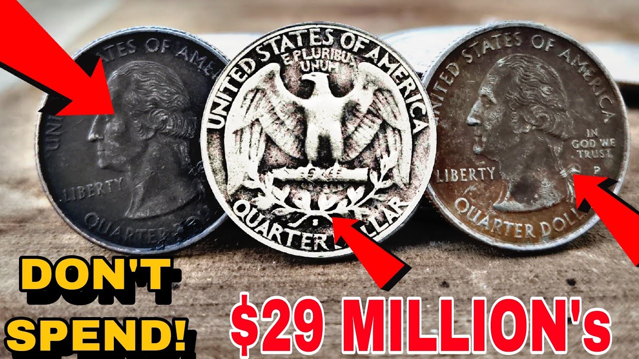 Top 40 Super Rare Dirty Washington & Commemorative Quarters You Won&rsquo;t Believe Are Worth Big Bucks!