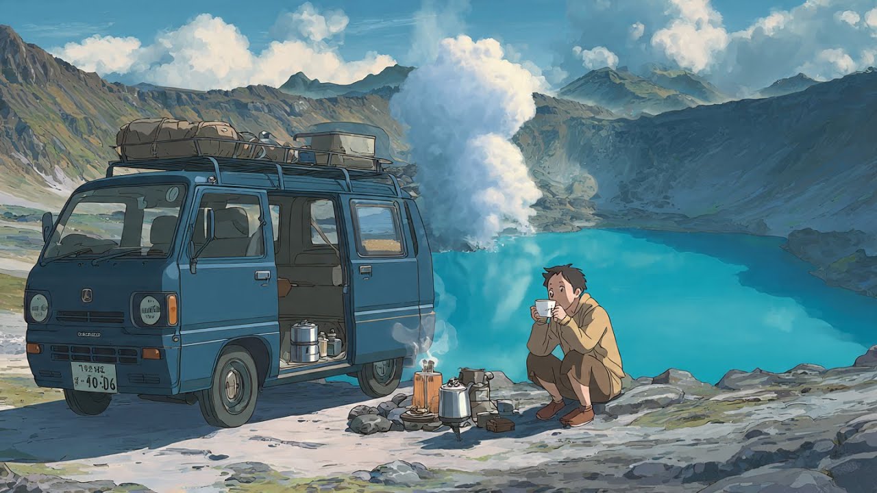 🚐 Night Drive Lo-fi Mix | Cozy Van Life Beats to Chill & Relax | Nonstop Roadtrip Chill