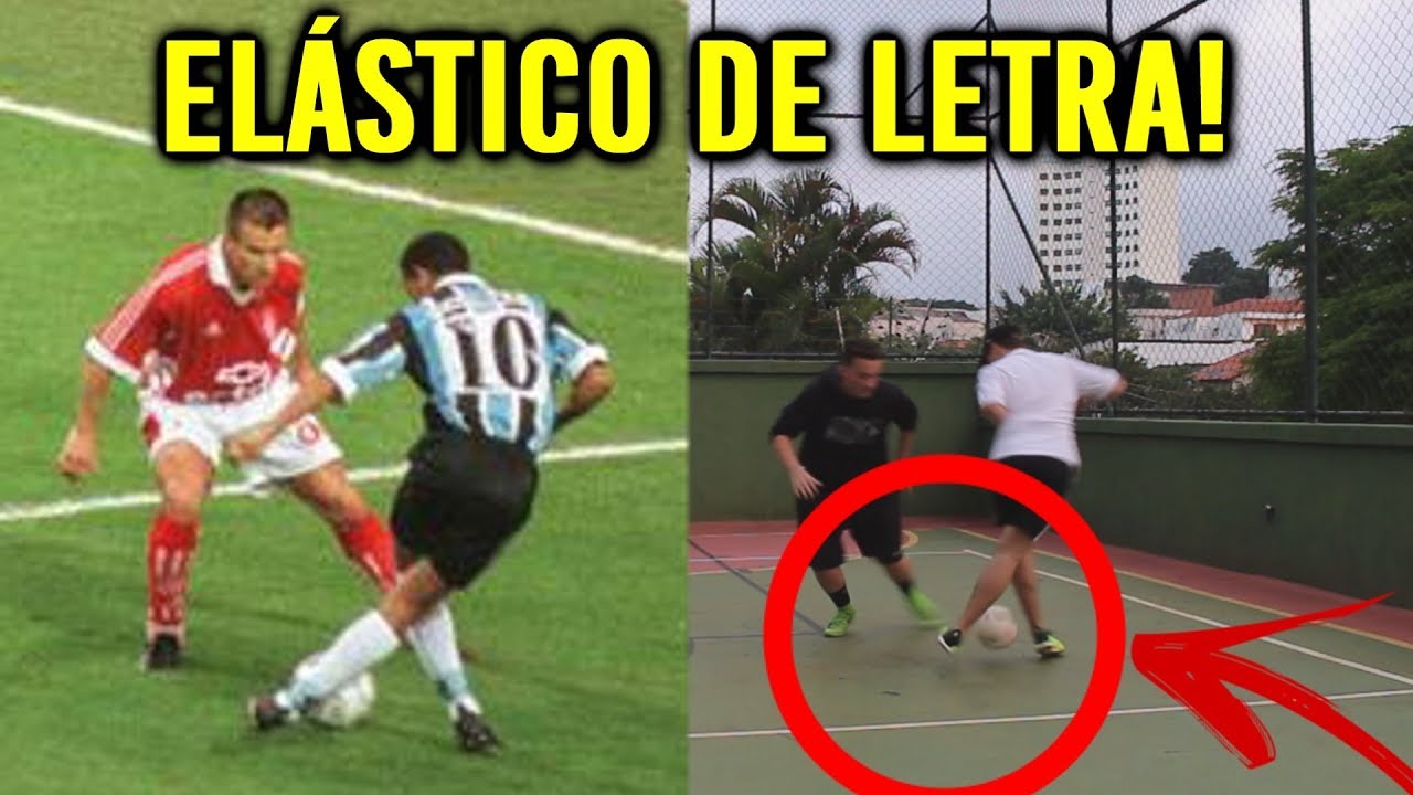 APRENDA ELÁSTICO DE LETRA DE NEYMAR E CR7! DRIBLE INFALÍVEL!!