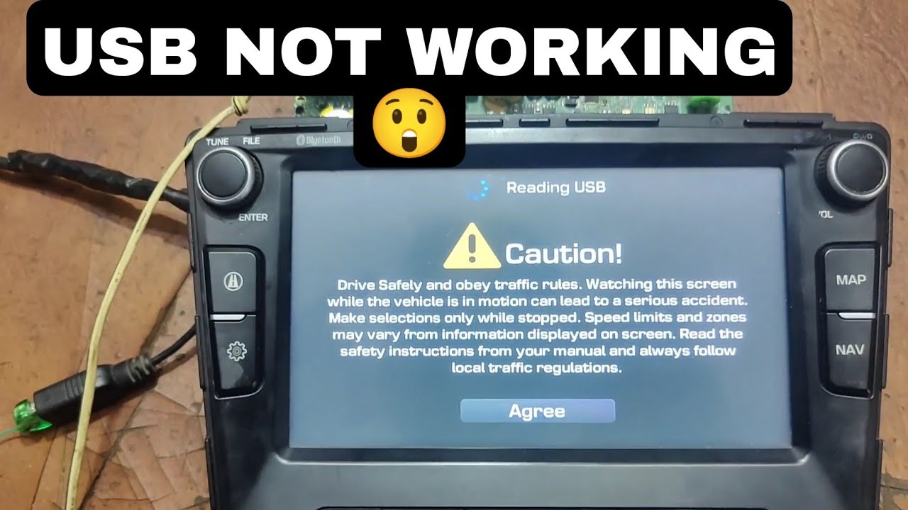 Hyundai usb not working | Creta usb not working | i20 Usb usb not working